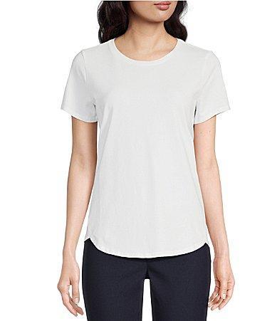 NZT by NIC+ZOE Stretch Cotton Shirttail T-Shirt Product Image