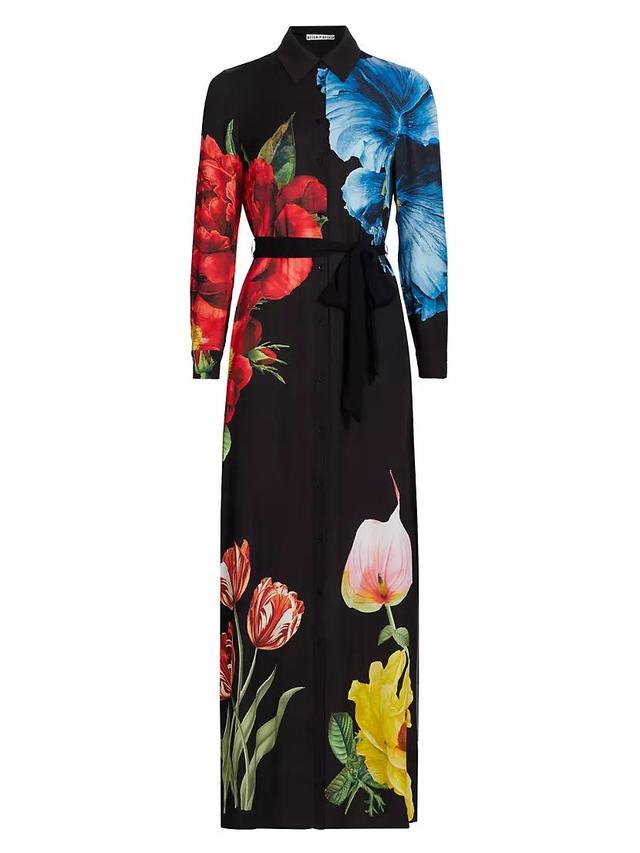 Chassidy Floral Maxi Shirtdress Product Image