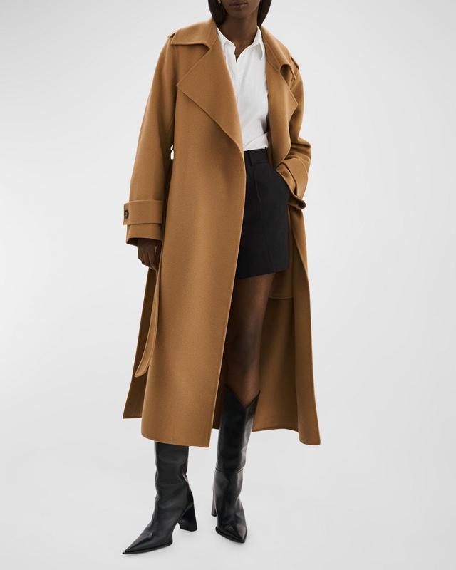 Margaret Wool Trench Coat Product Image