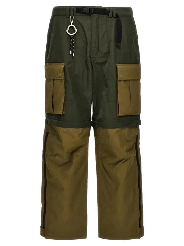 MONCLER Genius X Pharrell Williams Trousers In Green Product Image