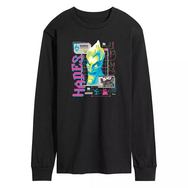 Disney Villains Hercules Hades Mens Long Sleeve Graphic Tee Product Image