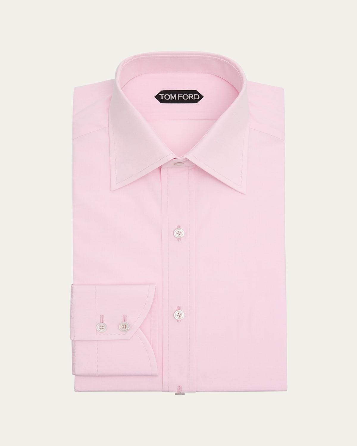 Mens Cotton Dress Shirt Product Image