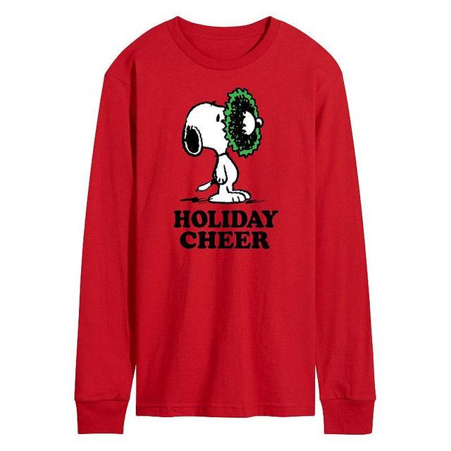 Mens Peanuts Holiday Cheer Long Sleeve Tee Product Image