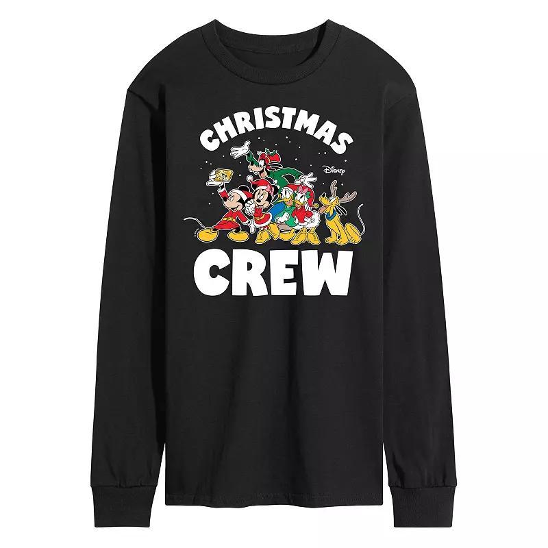 Disneys Mens Christmas Crew Long-sleeved Tee Product Image