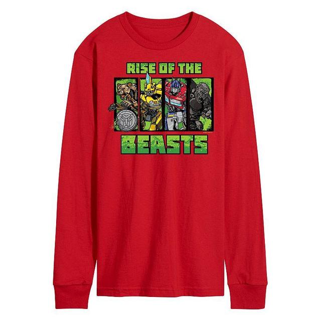 Mens Transformers Rise Of The Beasts Long Sleeve Graphic Tee Product Image