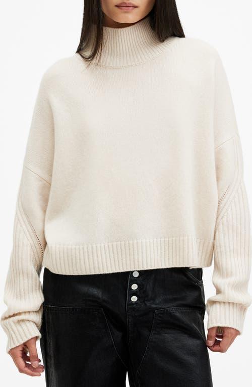 Cashmere-wool Ines Sweater In Ivory White Product Image