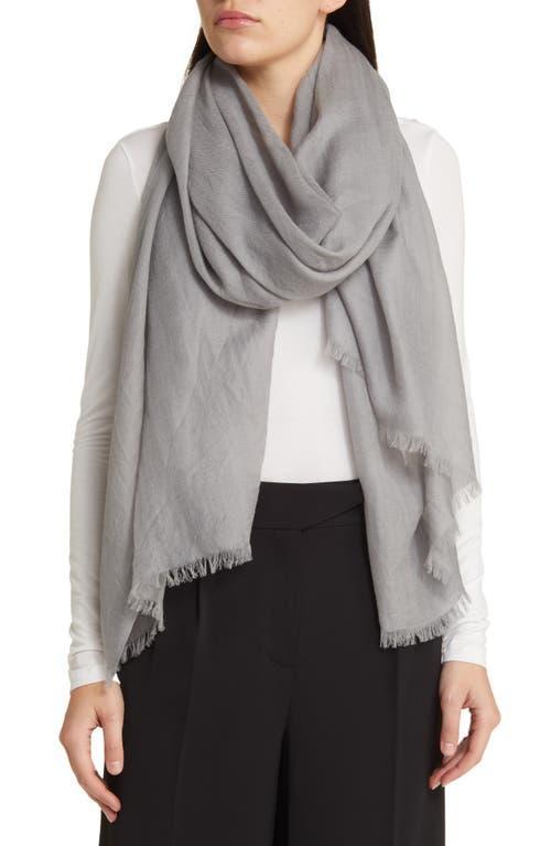 Womens Cashmere Fringed Scarf Product Image