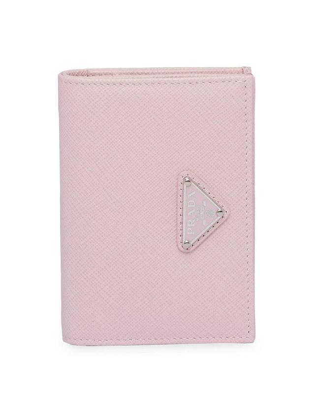 Womens Small Saffiano Leather Wallet Product Image