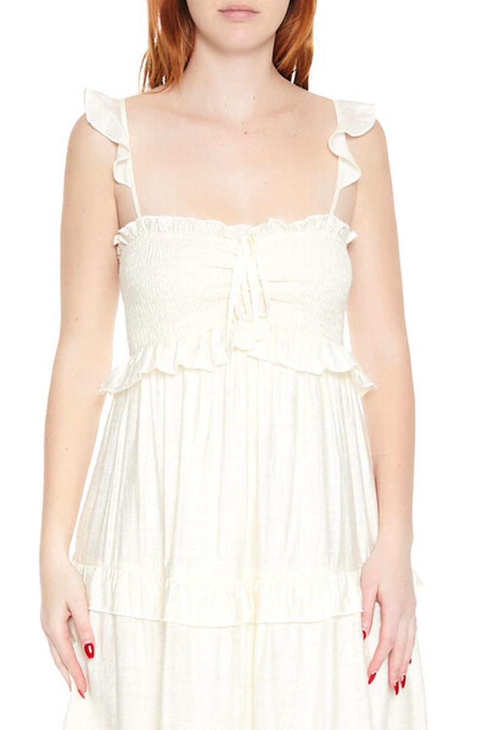 Tiered Ruffle Midi Dress | Forever 21 Product Image