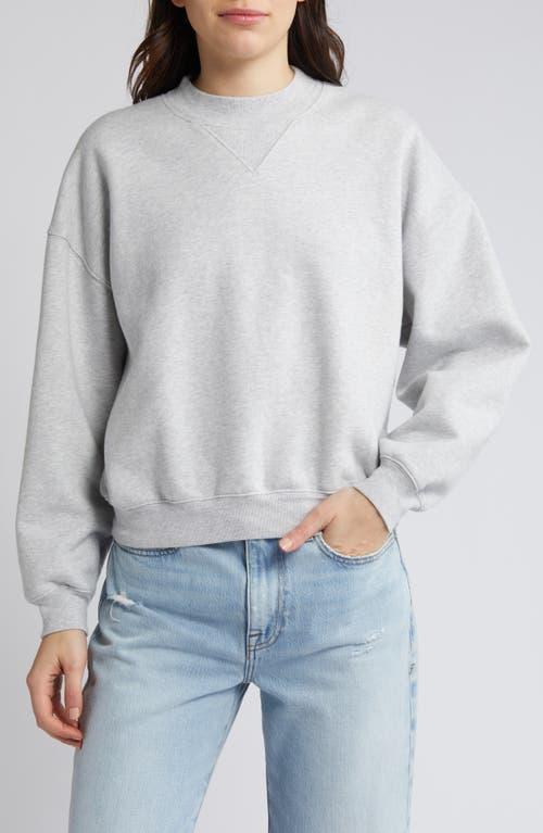 FRAME Classic Crewneck Fleece Sweatshirt Product Image