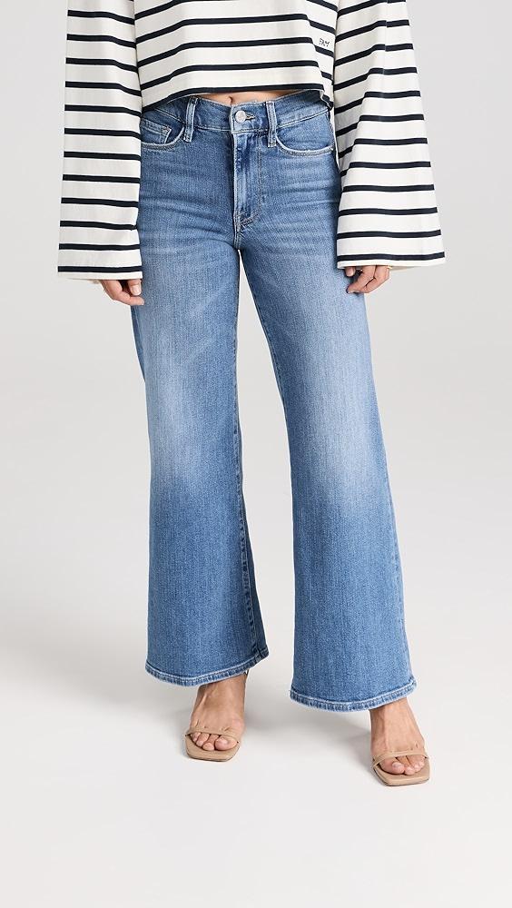 FRAME Petite Le Pixie Slim Palazzo Jeans | Shopbop Product Image