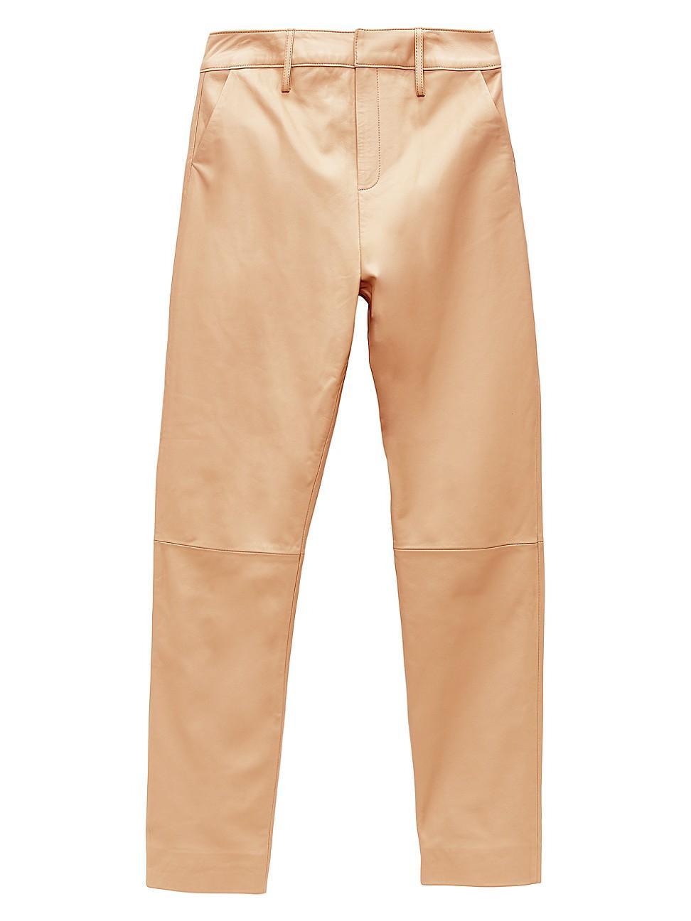 Womens Jordan Recycled Leather Trousers Product Image