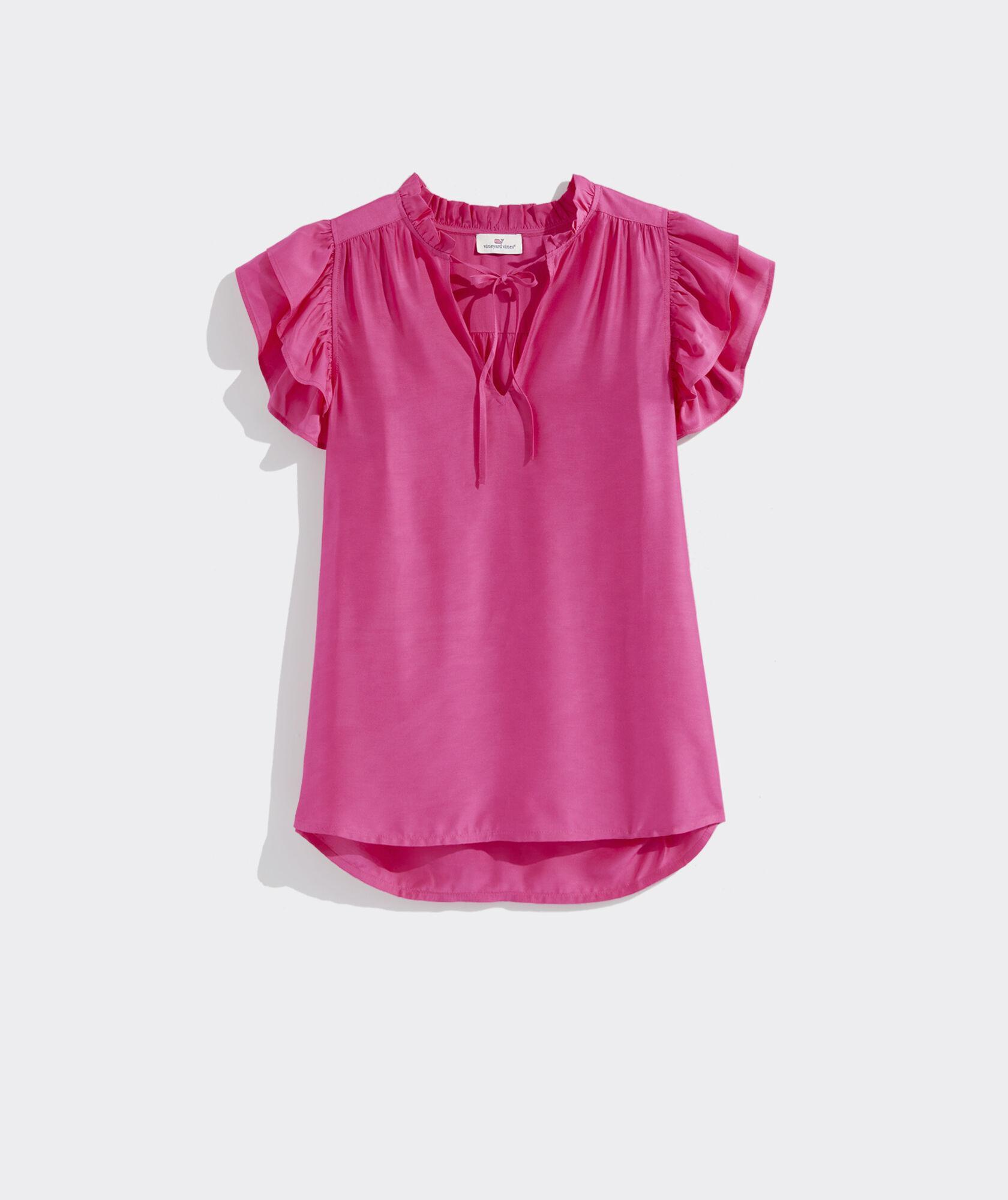 Double Ruffle-Sleeve Top product image