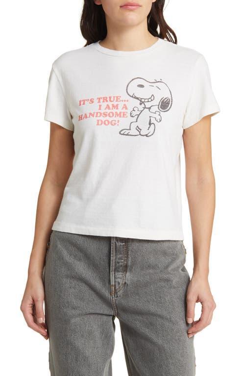 Re/Done Handsome Classic Snoopy Graphic T-Shirt Product Image