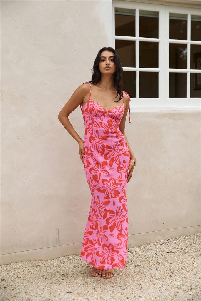 Majorca Memories Maxi Dress Pink product image