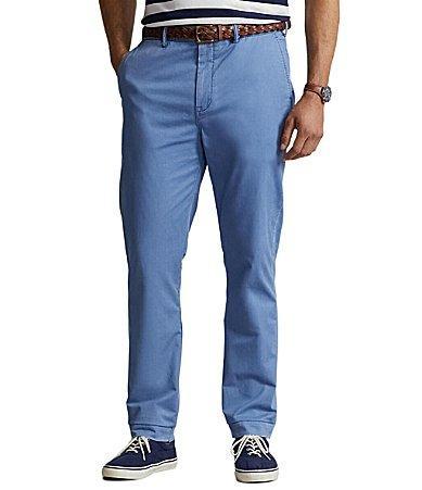 Polo Ralph Lauren Big  Tall Flat Front Stretch Chino Pants Product Image