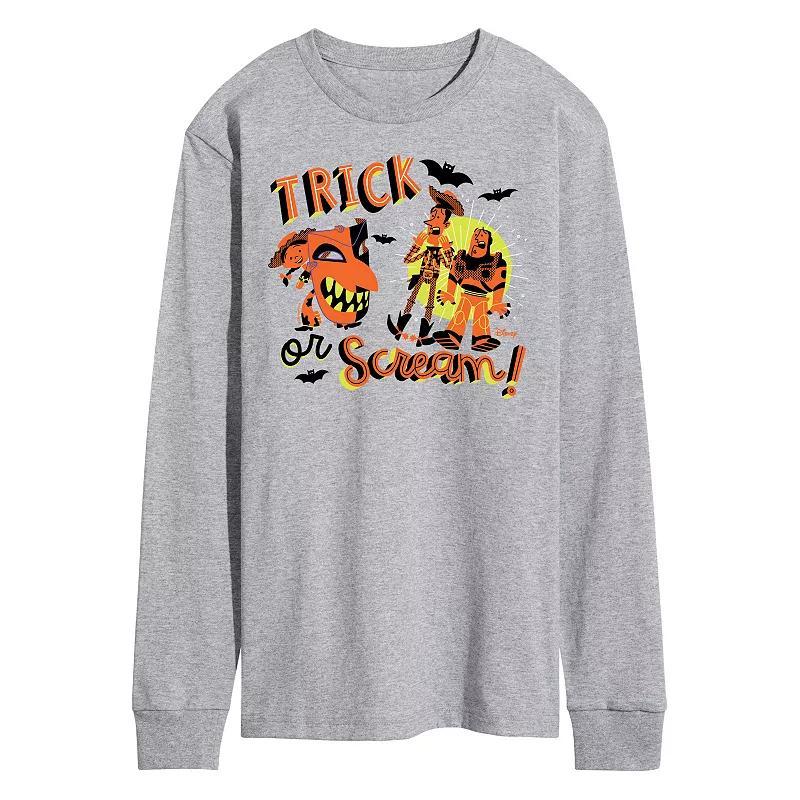 Disney/Pixars Toy Story Mens Trick Or Scream Long Sleeve Graphic Tee Product Image