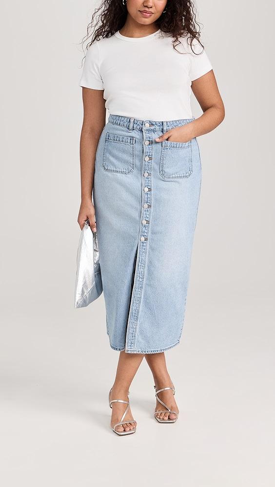 Rolla's Sailor Skirt Lyocell Blue | Shopbop Product Image