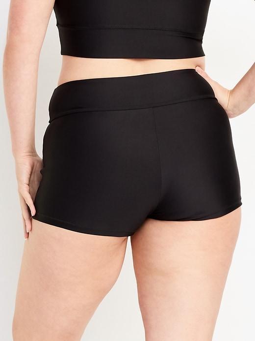 High-Waisted Swim Shorts -- 2-inch inseam Product Image