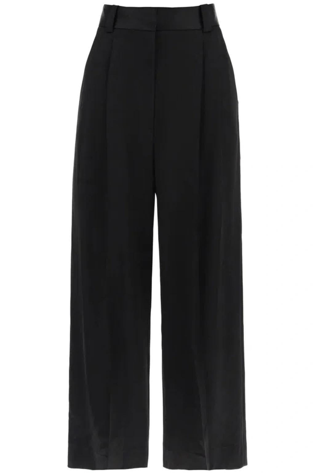 KHAITE Woman Pantalone Simone In Black Product Image