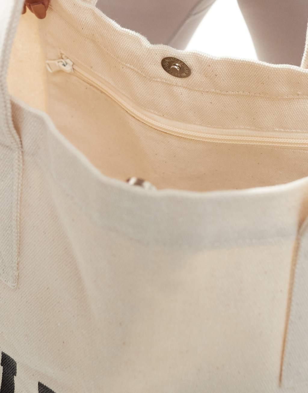 Tala Active tote bag in cream Product Image