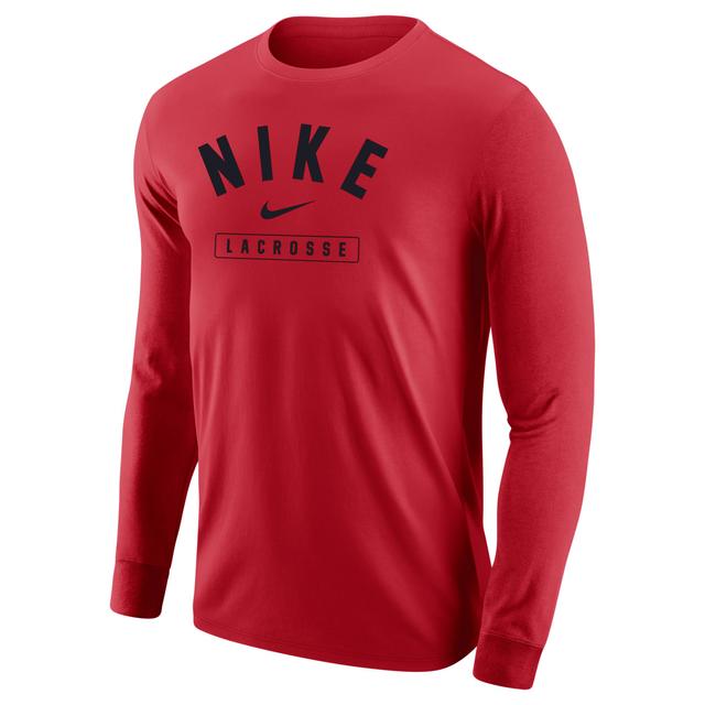 Nike Men's Lacrosse Long-Sleeve T-Shirt Product Image