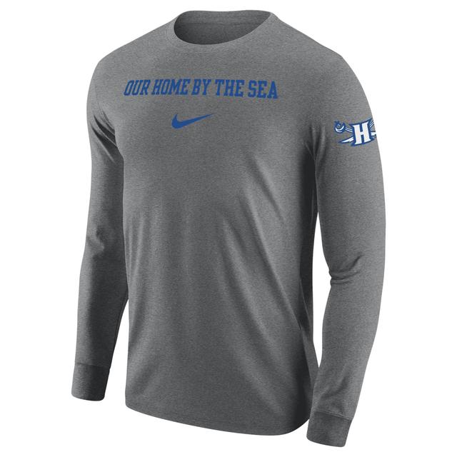 Hampton Men's Nike College Long-Sleeve T-Shirt Product Image