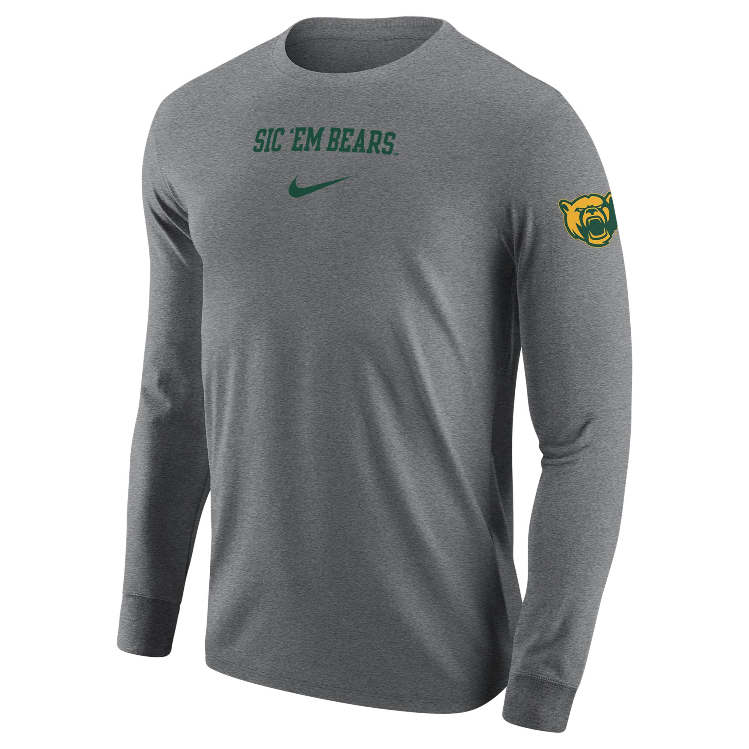 Baylor Nike Men's College Long-Sleeve T-Shirt Product Image