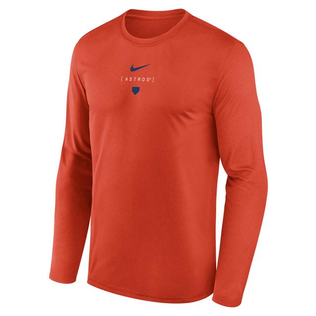 Houston Astros Large Swoosh Back Legend Nike Men's Dri-FIT MLB T-Shirt Product Image