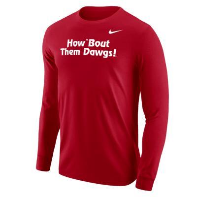 Georgia Men's Nike College Long-Sleeve T-Shirt Product Image