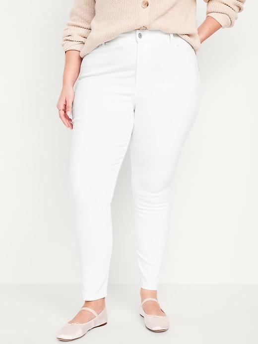 High-Waisted Wow Skinny Jeans Product Image