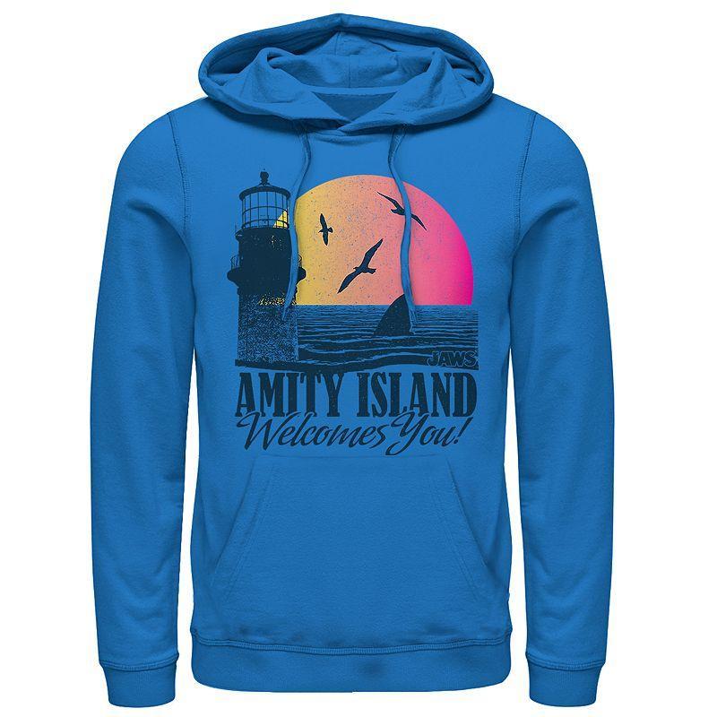 Mens Jaws Amity Island Pullover Hoodie Product Image