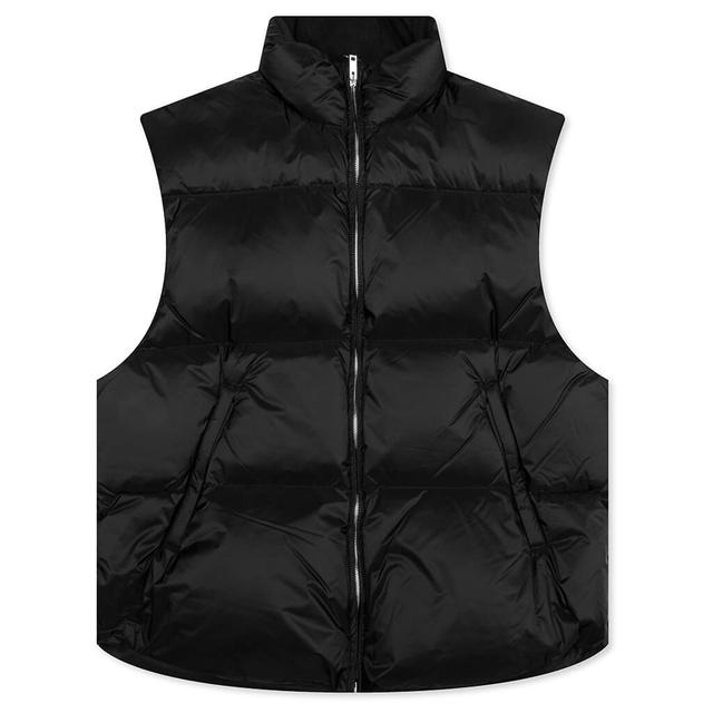 Logo Woven Vest - Black Male Product Image