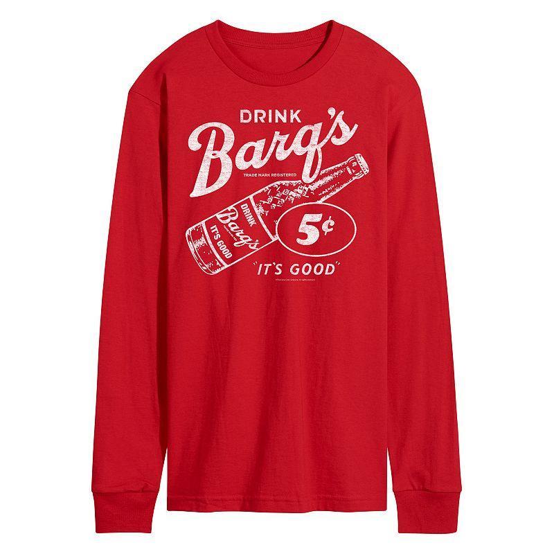 Mens Barqs Vintage Ad Long Sleeve Graphic Tee Product Image