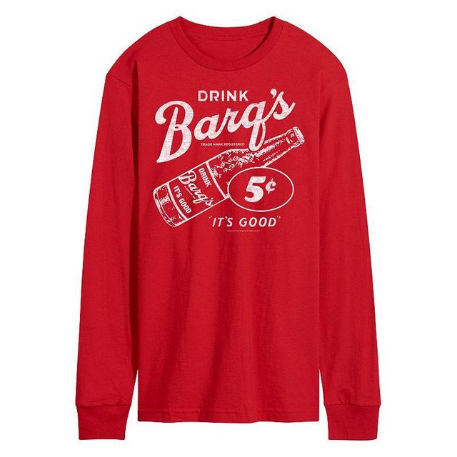 Mens Barqs Vintage Ad Long Sleeve Graphic Tee Product Image