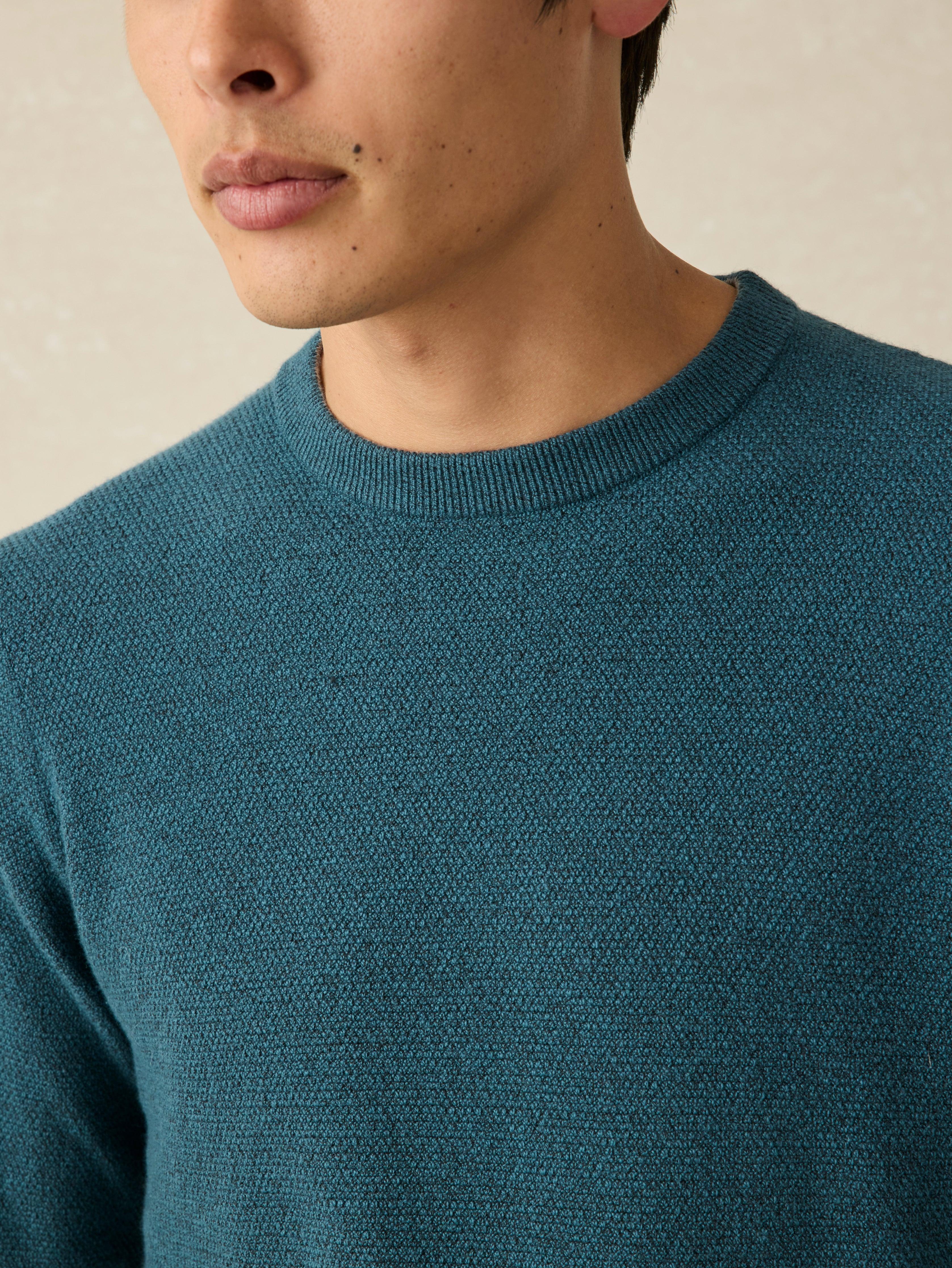 Jackson Crew Sweater - Deep Jade Heather Male Product Image