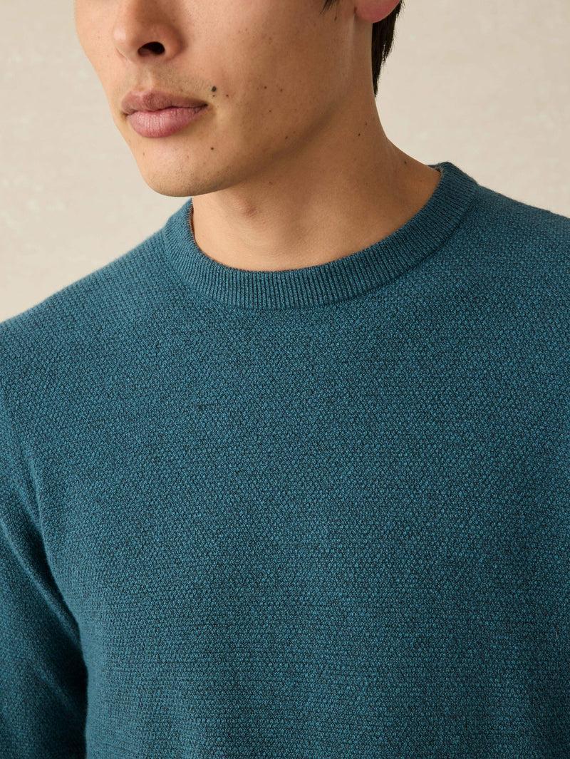 Jackson Crew Sweater - Deep Jade Heather Product Image