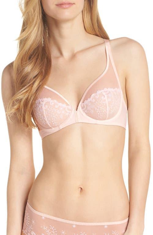 Womens Delice Sheer Plunge Bra Product Image