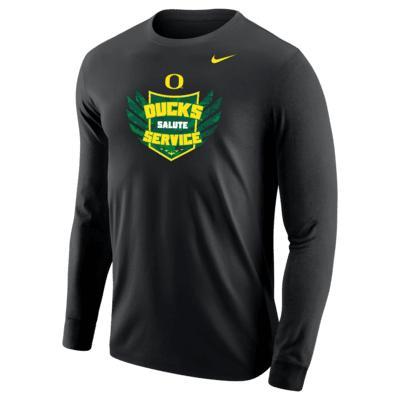 Oregon Men's Nike College Long-Sleeve T-Shirt Product Image