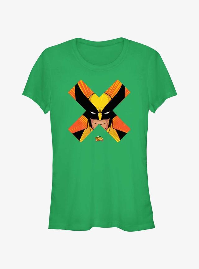 Marvel X-Men '97 Wolverine Face Girls T-Shirt Product Image