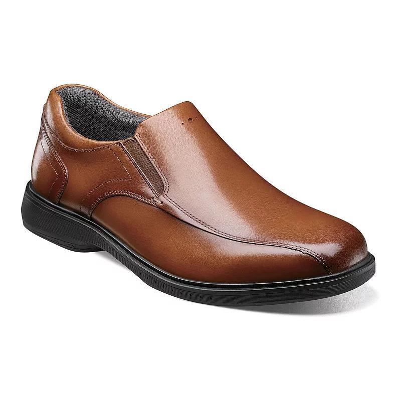 Nunn Bush Shoes KORE Pro Bike Toe Slip On Cognac Product Image