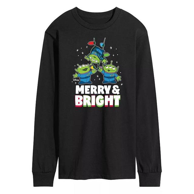 Disney / Pixar Toy Story 4 Merry And Bright Tee, Mens Blue Product Image