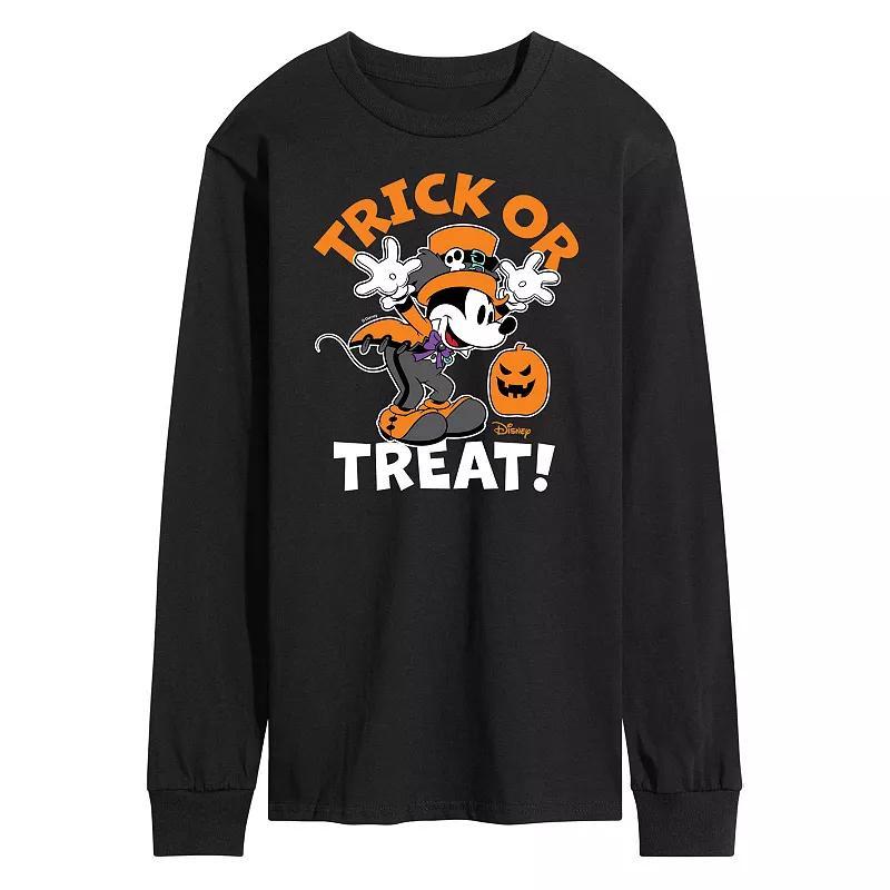 Disney Mens Trick Or Treat Long Sleeve Tee Product Image