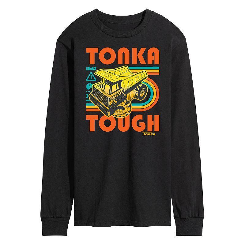 Mens Tonka Tough Long Sleeve Graphic Tee Blue Product Image