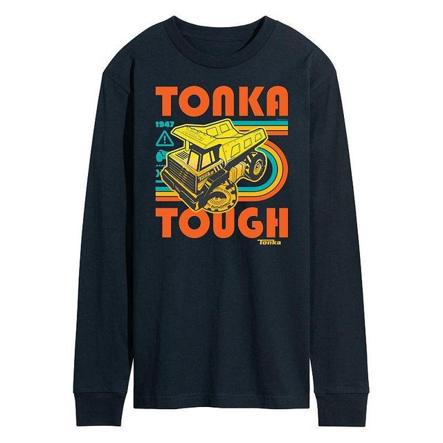 Mens Tonka Tough Long Sleeve Graphic Tee Blue Product Image