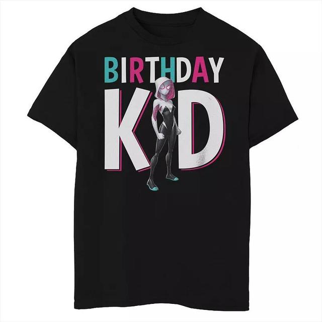 Boys 8-20 Marvel Spider-Man Spider-Gwen Birthday Kid Husky Tee, Boys Product Image