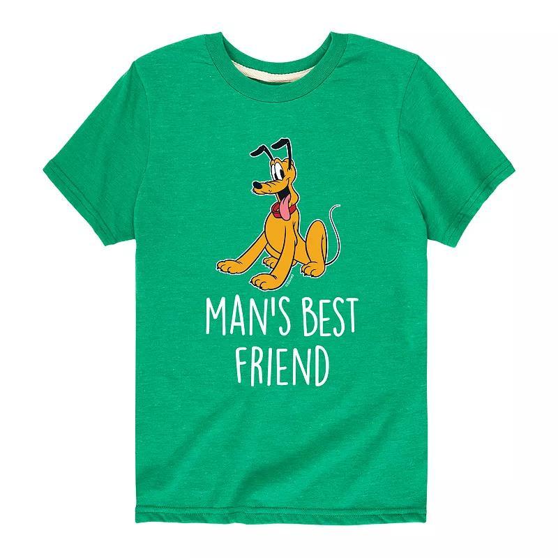 Disneys Mickey Mouse & Friends Pluto Boys 8-20 Mans Best Friend Graphic Tee, Boys Product Image