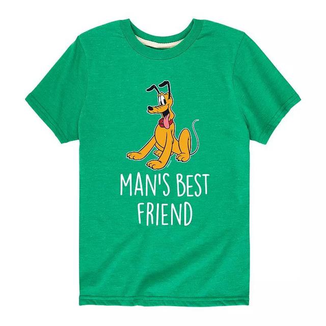 Disneys Mickey Mouse & Friends Pluto Boys 8-20 Mans Best Friend Graphic Tee, Boys Product Image