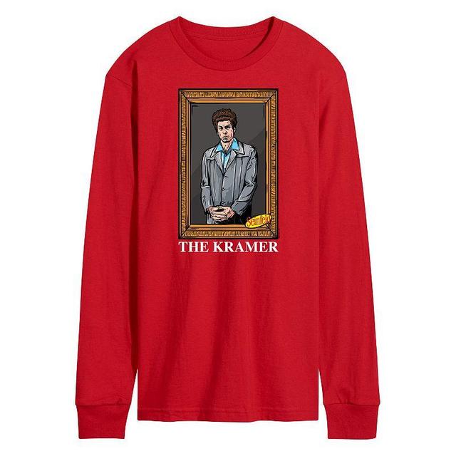 Mens Seinfeld The Kramer Long Sleeve Graphic Tee Product Image