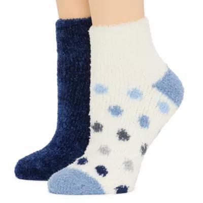 Mixit Cozy Chenille 2 Pair Low Cut Socks Womens Product Image